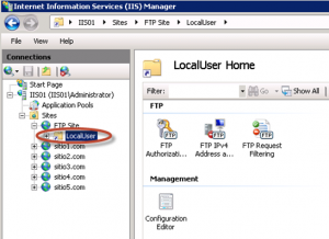 Carpeta virtual "LocalUser" en el FTP del IIS 7.5.