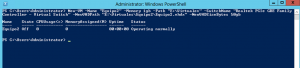 Ilustración 9 – Módulo de PowerShell para Hyper-V en Windows Server 2012. Creación de Equipo Virtual mediante New-VM.