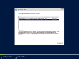 Ilustración 6 – Instalación de Windows Server 2012 R2 Preview.