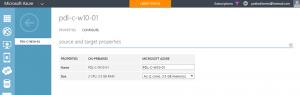 Ilustración 27 – Configuración de Máquinas Virtuales al Grupo de Protección en Azure Site Recovery Vault.