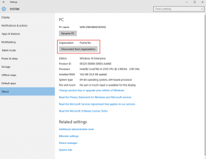 Ilustración 9 – Equipo laboral registrado en Azure Active Directory.