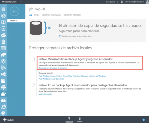 Ilustración 3 – Descarga de credenciales de Vault para su posterior utilización en Windows Server.