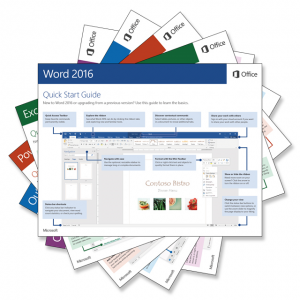 Office 2016 Quick Start Guides