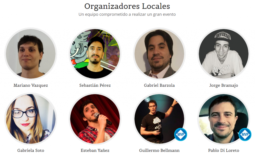 .NET Conf AR | Organizadores Locales v2018