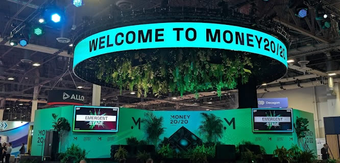 Centro de Exposiciones del Money 20/20 en Las Vegas.